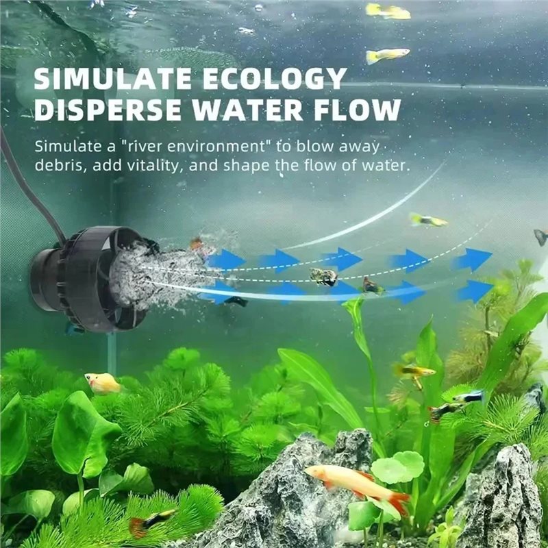 Marine Aquarium Wave Maker - Bomba de Olas Silenciosa A23P SLW10