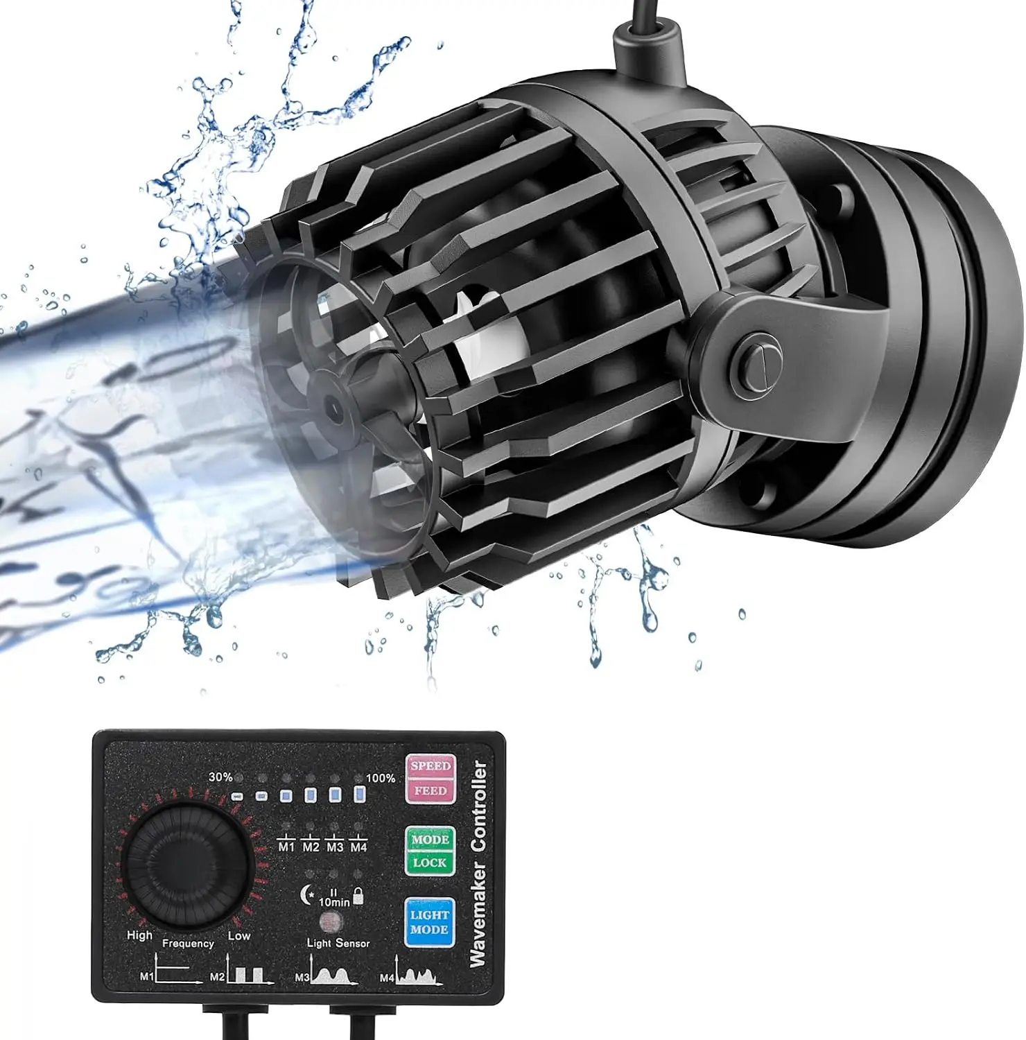 Powerhead Wave Maker - Generador de Ondas para Acuario Ajustable