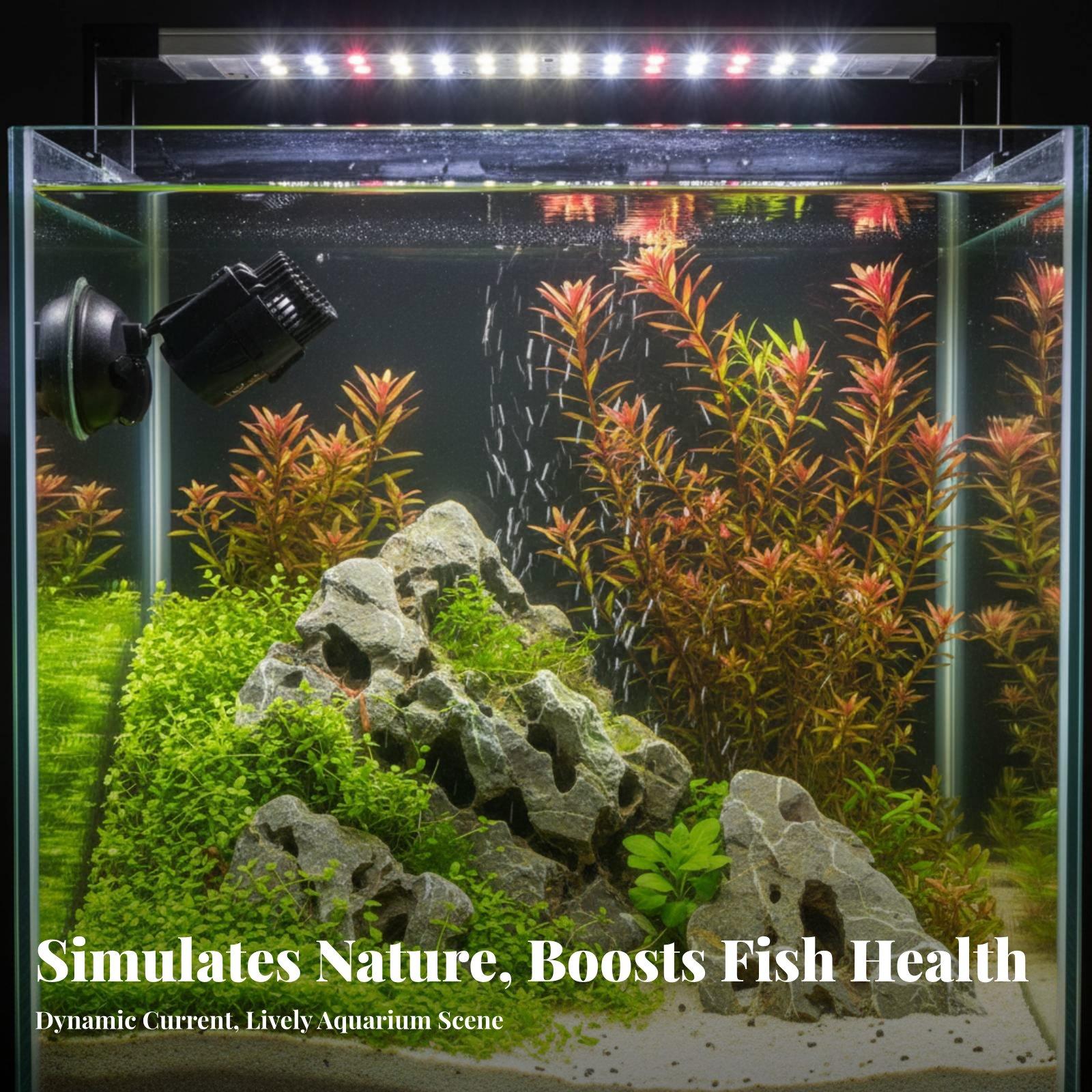 Bomba de agua silenciosa para  - Marine Aquarium Wave Maker reseña y precio
