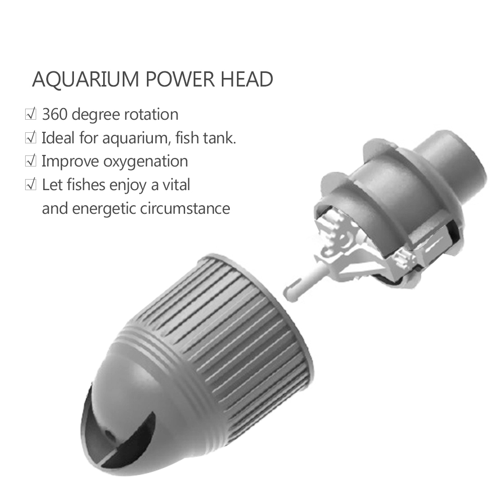 Cabezal de energía para acuari - Marine Aquarium Wave Maker reseña y precio