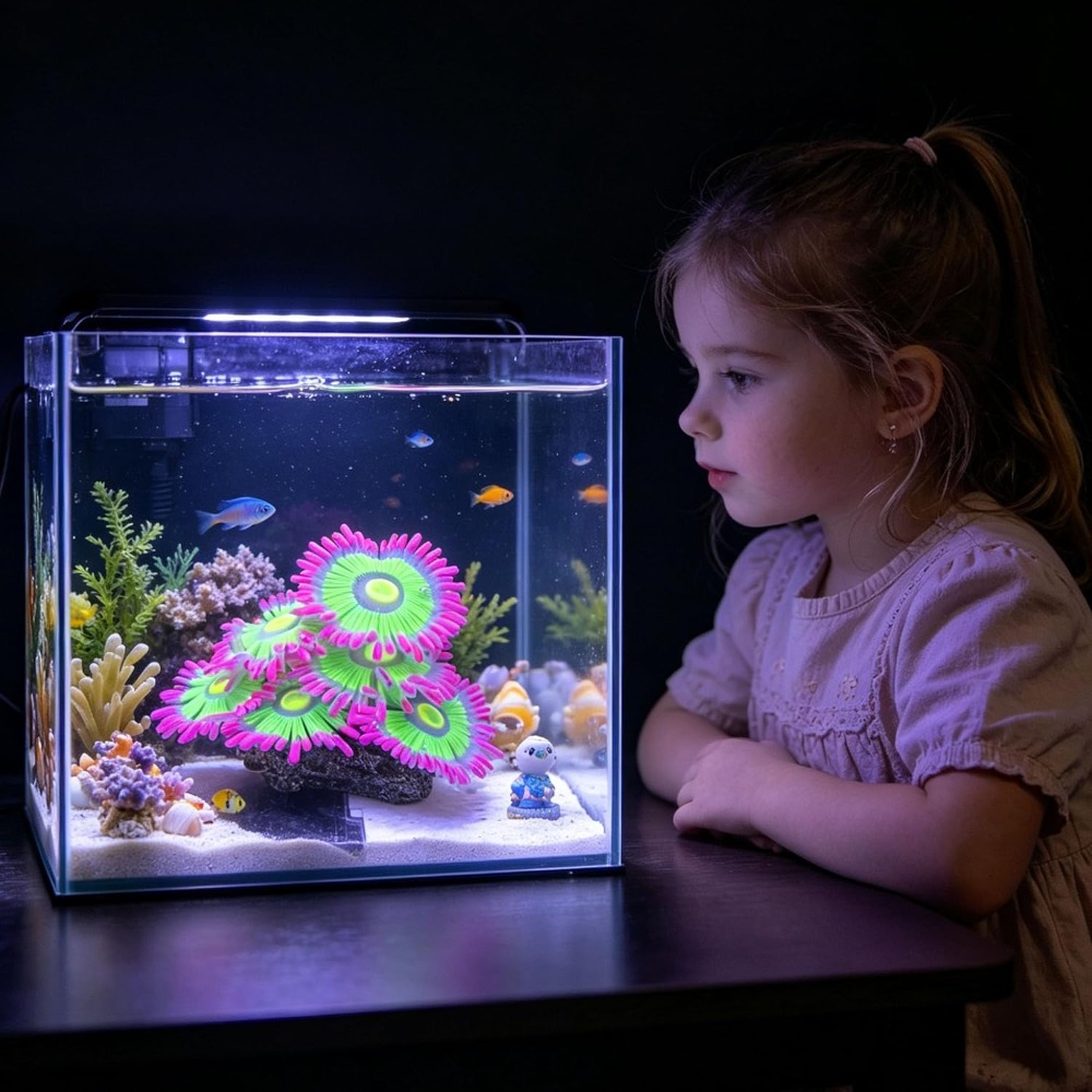 Decoraciones Luminosas para Ac - Marine Aquarium For Sale reseña y precio