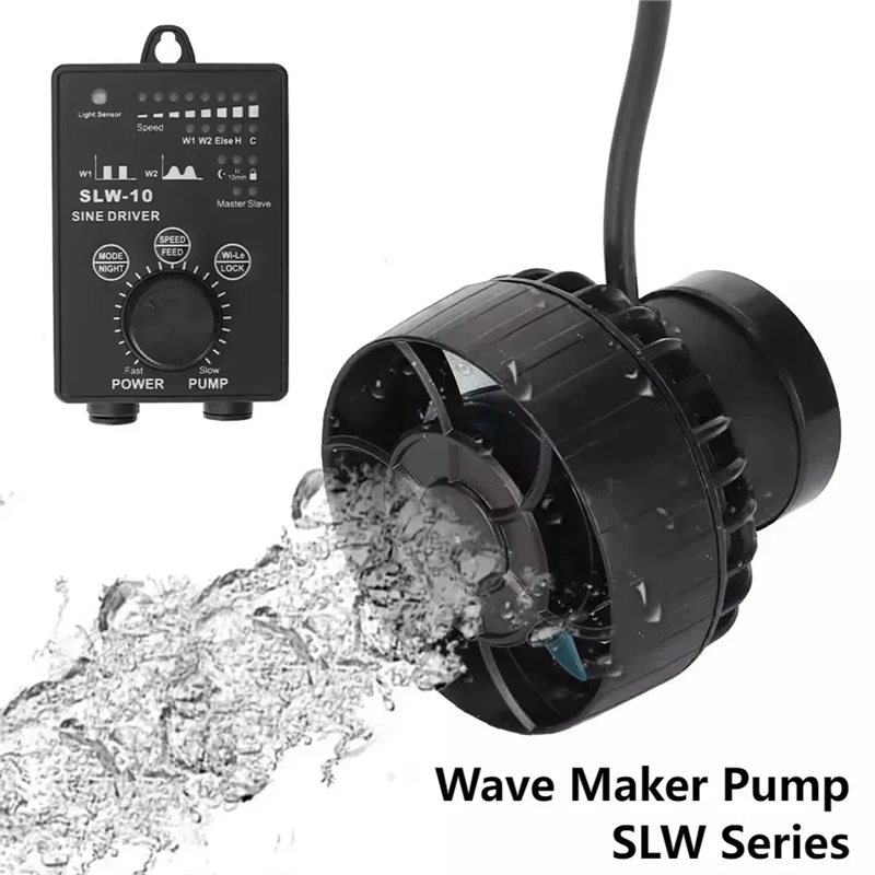 Bomba de Olas Silenciosa A23P  - Marine Aquarium Wave Maker reseña y precio
