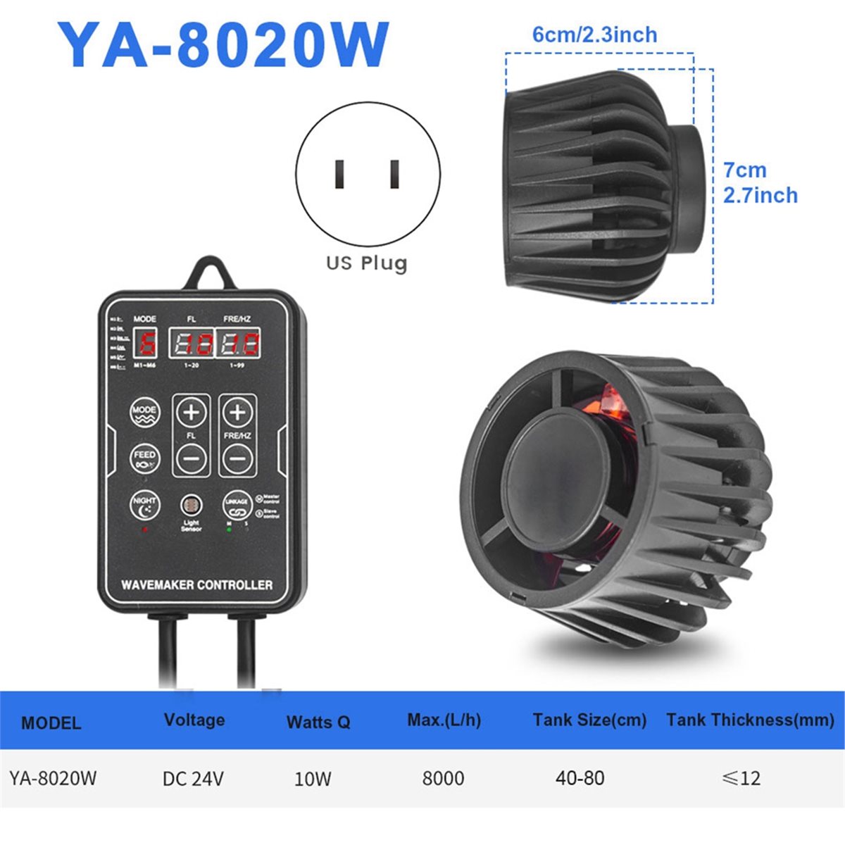 Nuevo fabricante de ondas magn - Powerhead Wave Maker reseña y precio